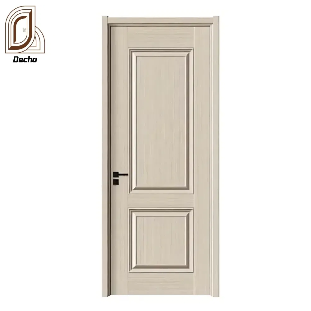 New Custom Made Cheap Hardwood Exterior External Wooden French Doors and Frame