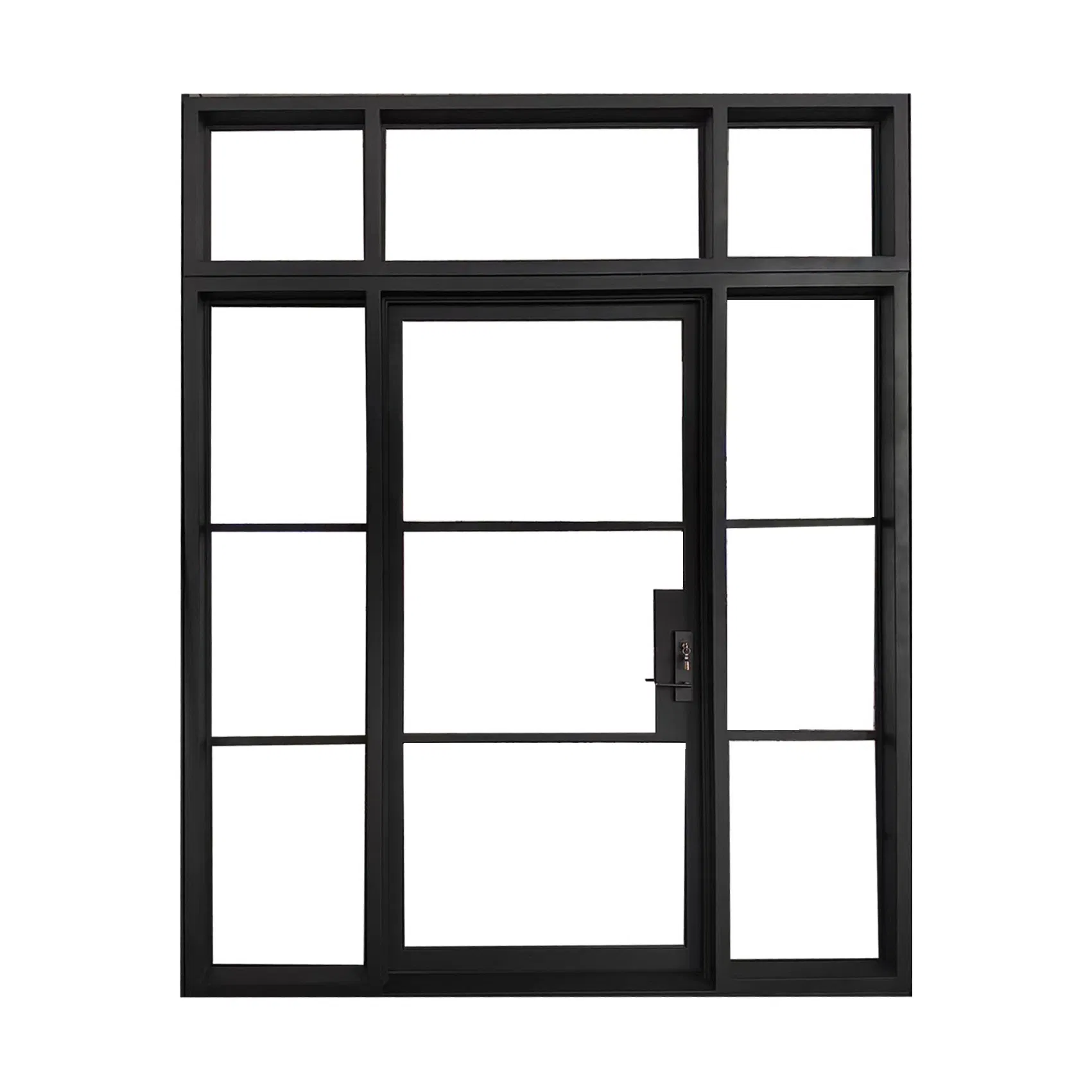 Hot Sale Cheap Price French Steel Door Iron Door