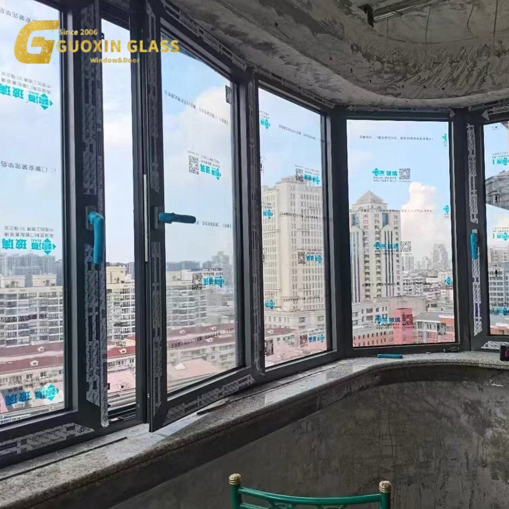 Customized Soundproofing Double Triple Glazed Aluminum Frame Casement Sliding Window with Enhanced Security and Aesthetic Appeal