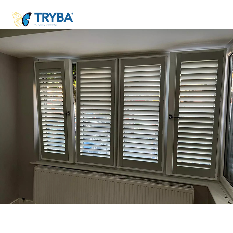 High Impact Anti-Fall Device Anti-Static Coating UPVC Tilt and Turn Window