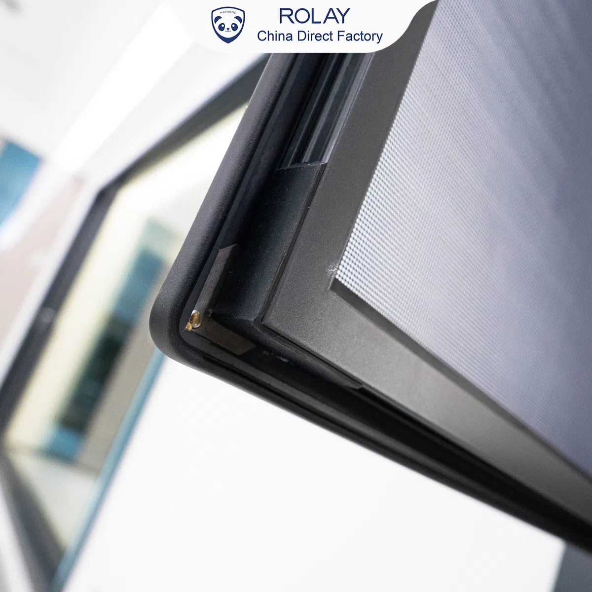 Rolay/Customized Glass Window Casement Window Children Safety Automatic Smart Control Anti-Falling Aluminium Casement Window