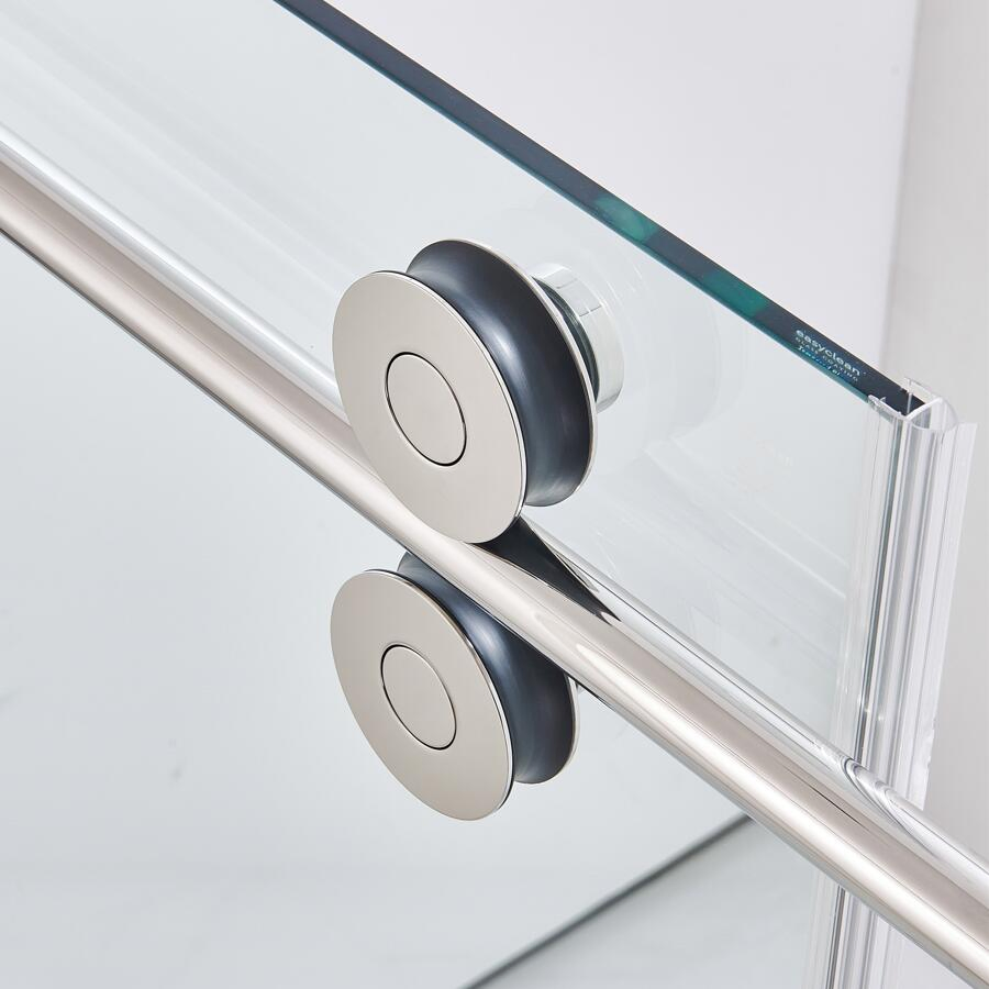 Sliding Shower Door Big Top Roller Design SGCC Tempered Glass Wholesale Price