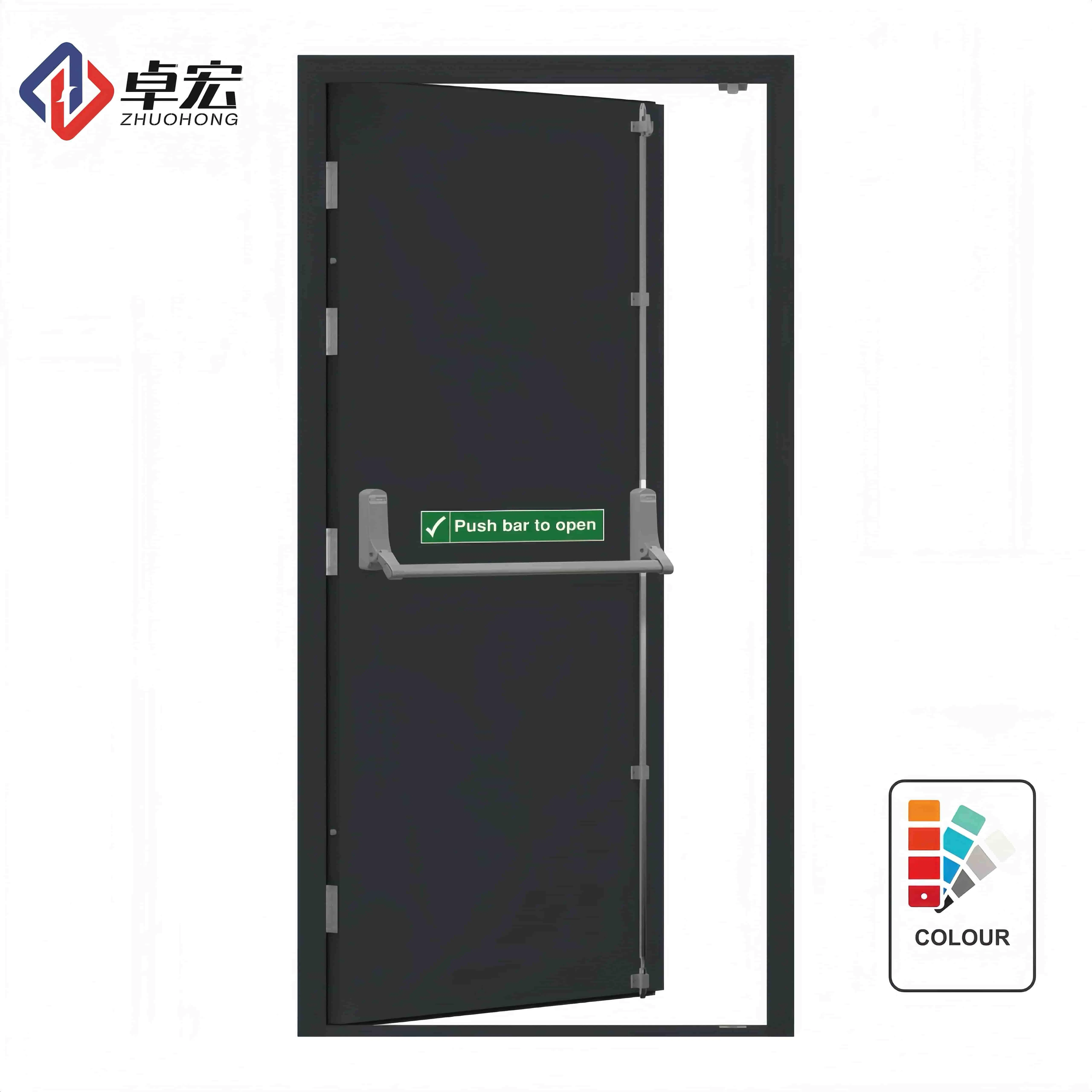 Premium Fire-Rated Steel Door for Enhanced Front Entry Safety
