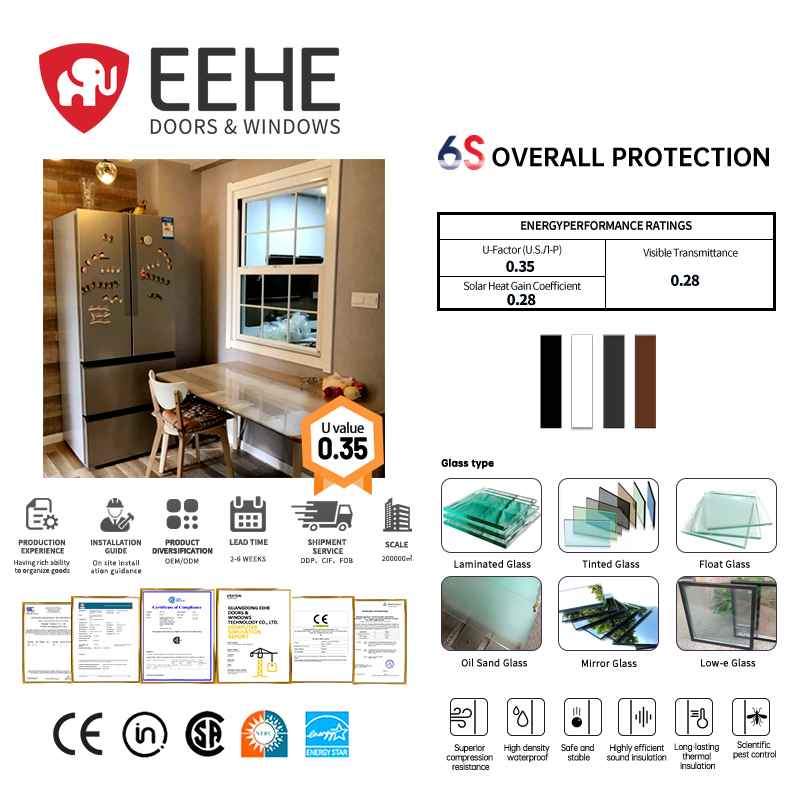 Eehe Slimline Door and Sash Windows with Luxury Awning Laminated