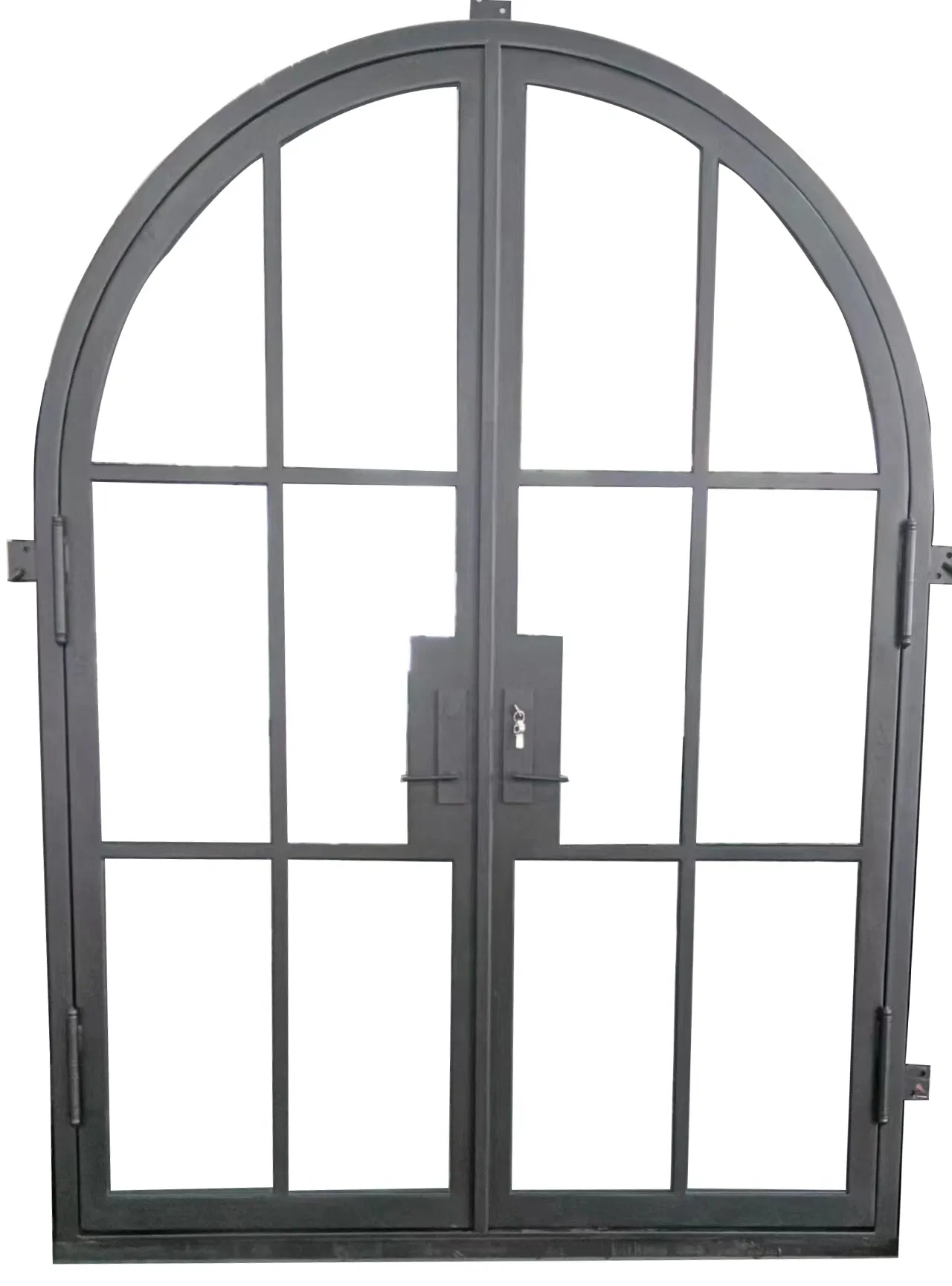 Hot Sale Cheap Price French Steel Door Iron Door