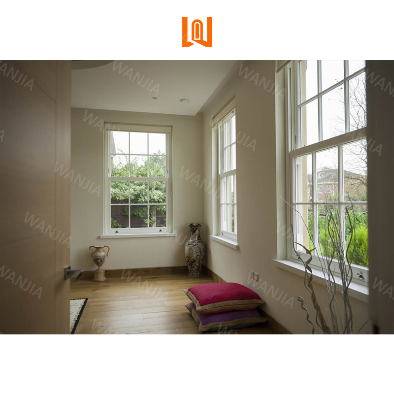 Modern Design Plastic PVC Window Vertical Sliding UPVC Glass Window