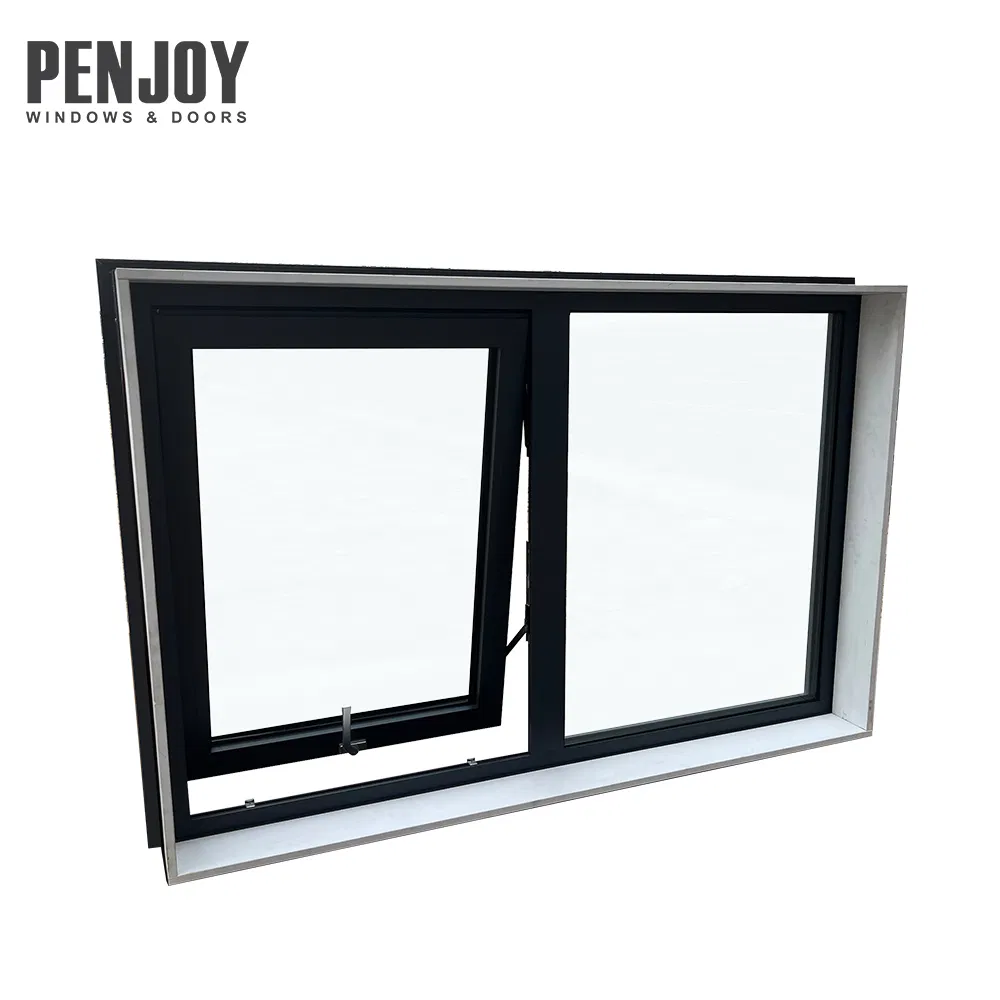 Aluminum 75 Awning Window with Timber Reveal New Zealand Local Market Window