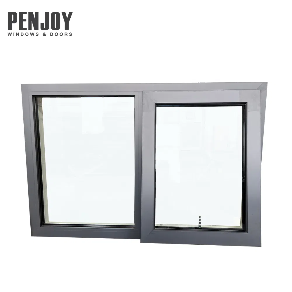 Aluminum 75 Awning Window with Timber Reveal New Zealand Local Market Window