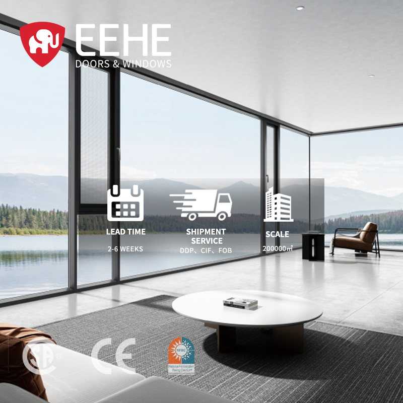 Eehe Weatherproof Operable Casement Window with Project Soundproof CE