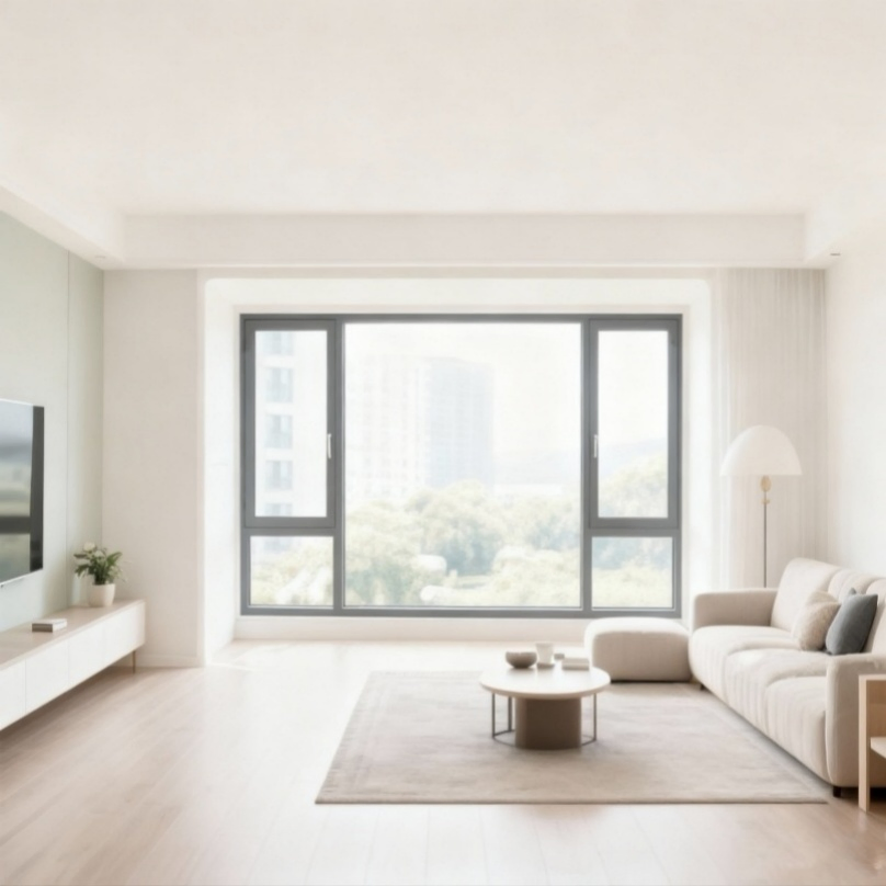 Energy Efficient Design UPVC Windows for Office Towers and Facades