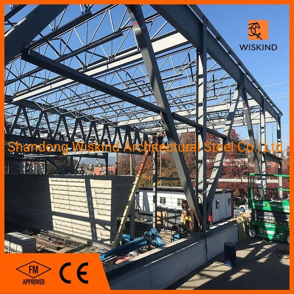 2024 Easy Assemble Prefabricated Industrial Steel Frame with Envelope System Warehouse/Factory Light Steel Structure