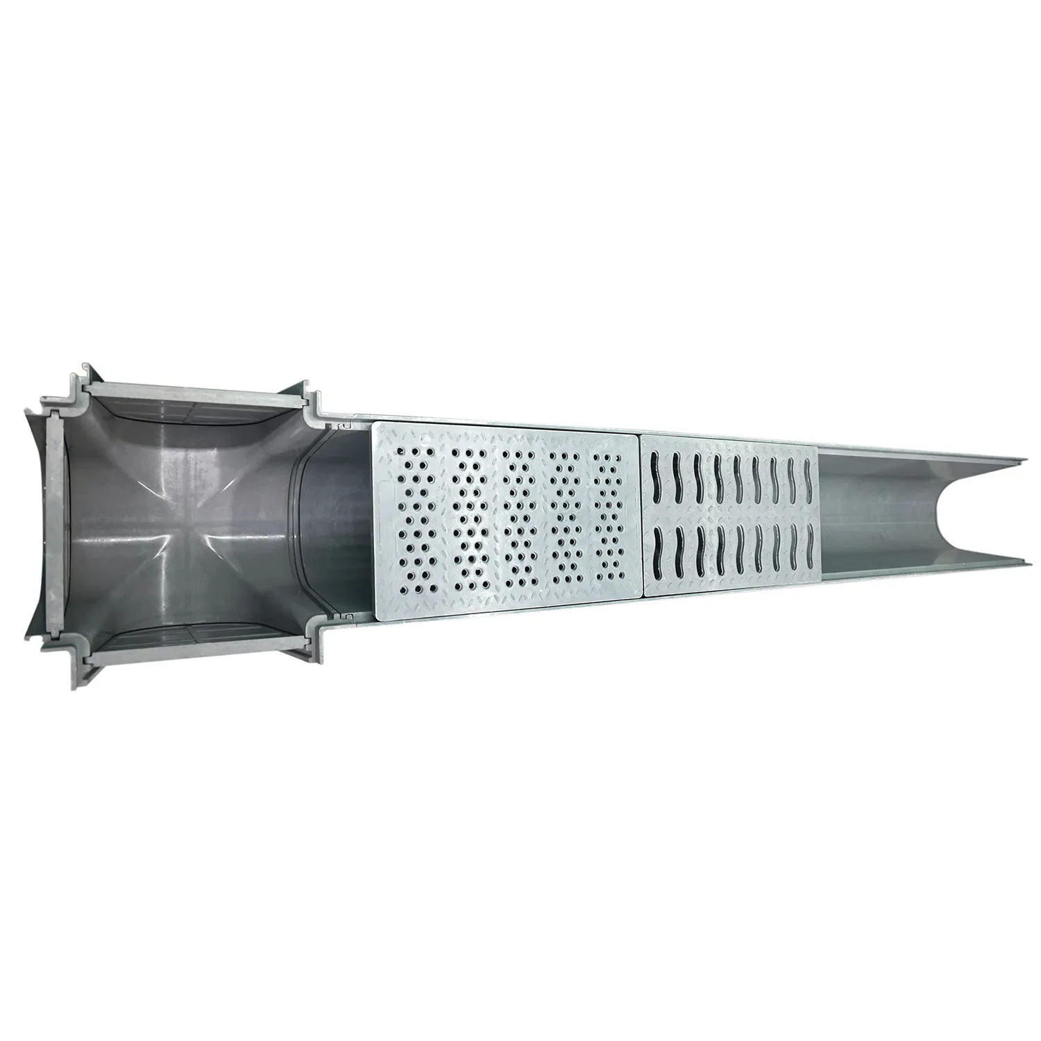 SMC Molding Process Glass Fiber and Composite Material Drainage U-Shaped Ditches Are Suitable for Farmland Irrigation Waterway Systems.