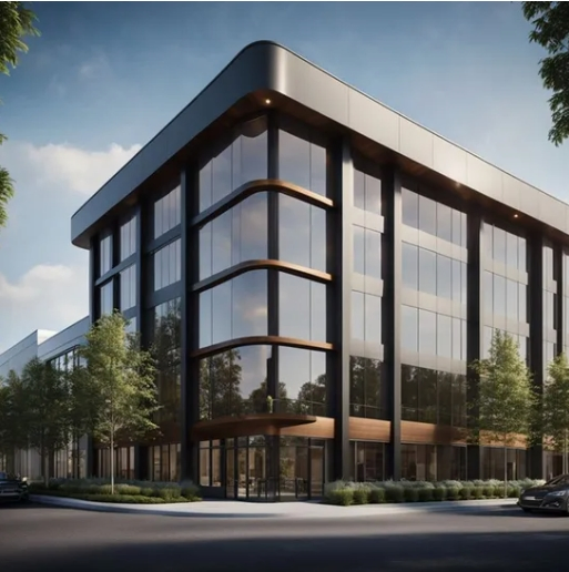 Fire Resistant Aluminum Curtain Wall System for High-Rise Buildings