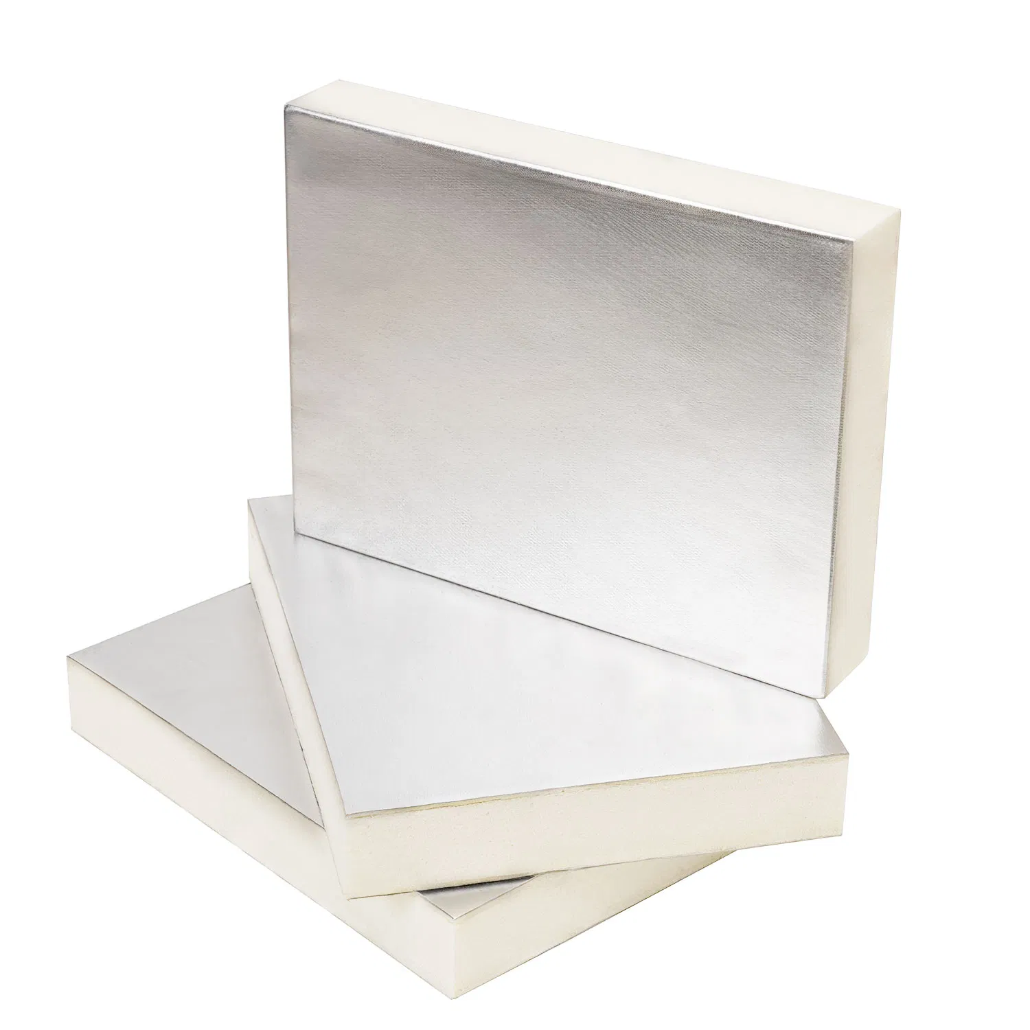 3 Inch Rigid PU Foam Insulation Panel with Foil Facing for Building Wall Envelope
