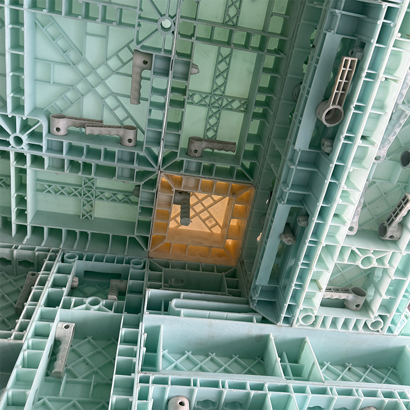 Modular Construction Formwork Plastic Panel System for Concrete Wall Column Slab