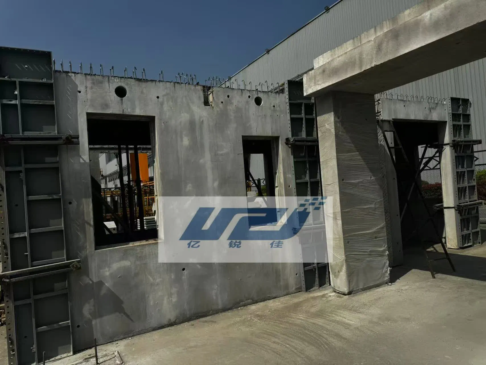 Soundproof Precast Concrete Partition Panels or Houses Solutions for Quiet House Interiors