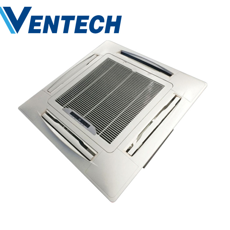 Central Air Conditioner or Heat Pump Ceiling Cassette Fcu Fan Coil Units HVAC System