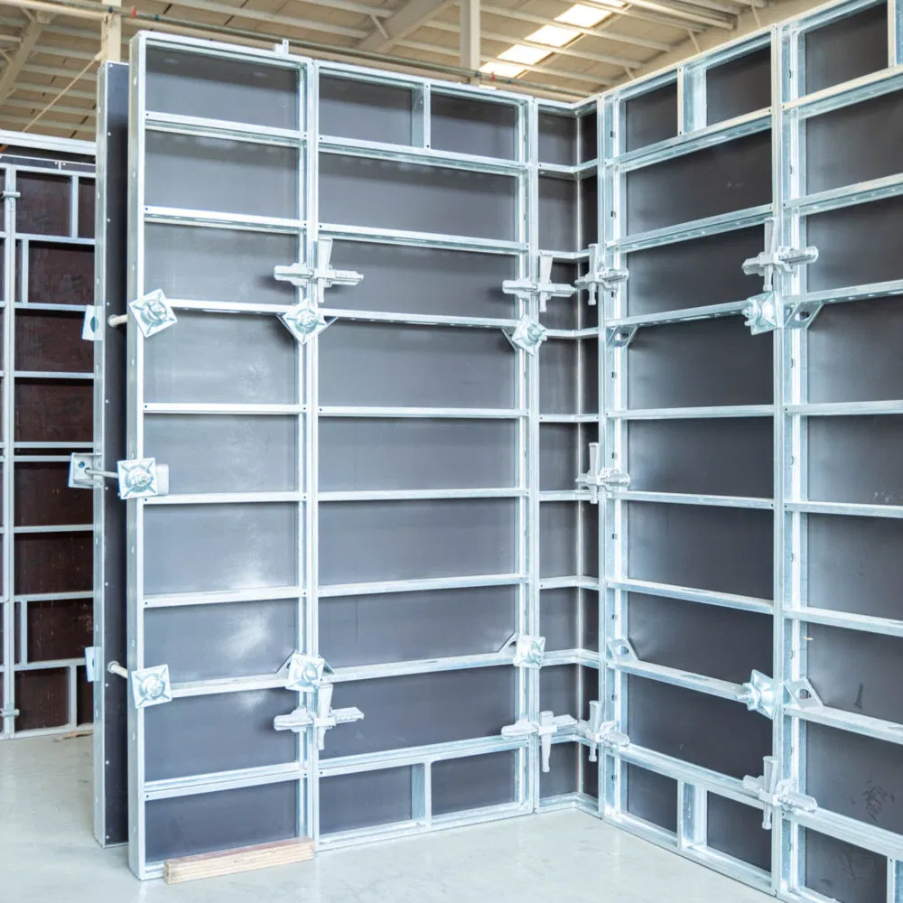Smooth Surface Modular Panel Wall Formwork System for Public Rental Housing Construction