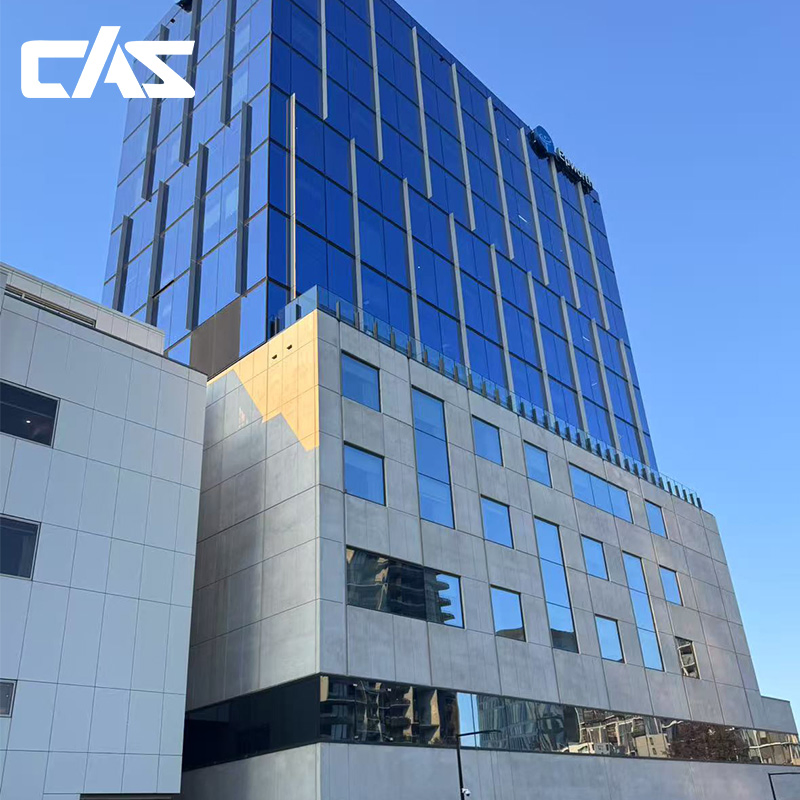 High-Performance Fire Resistant Tempered Glass Curtain Wall System