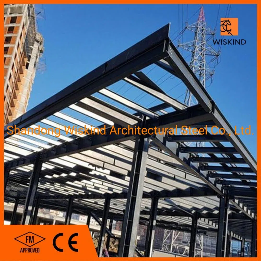 2024 Easy Assemble Prefabricated Industrial Steel Frame with Envelope System Warehouse/Factory Light Steel Structure