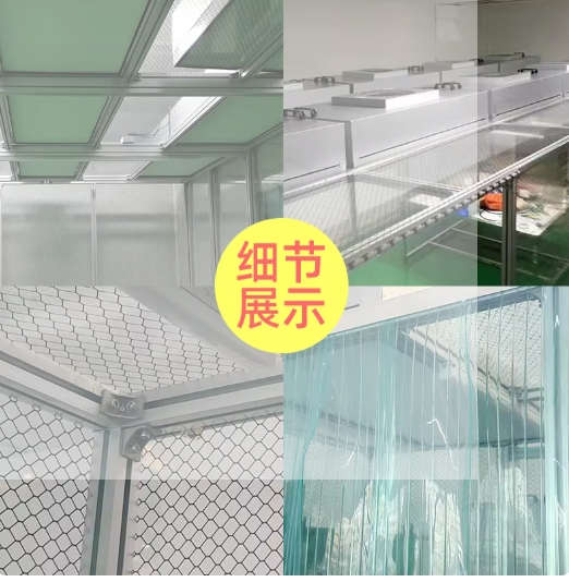 Portable ISO Class 5 Medical Clean Tent with Laminar Flow System