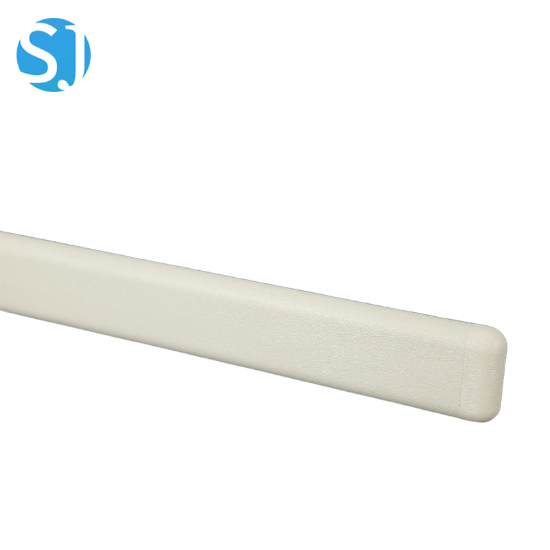 Hygienic Wall Guard Panels Aluminum Retainer Impact-Resistant Wall Protection Sheet Hospital Interior Wall Cladding