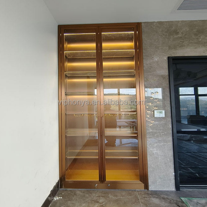 Elegant Wine Storage Solution with Temperature Control Technology