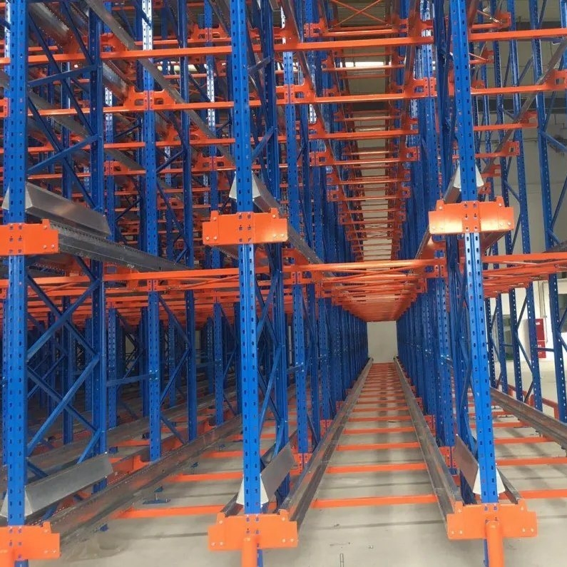 OEM ODM No Rusting Warehouse Economic Galvanized Pallet Runner Radio Shuttle Pallet Rack Automatic Rack System