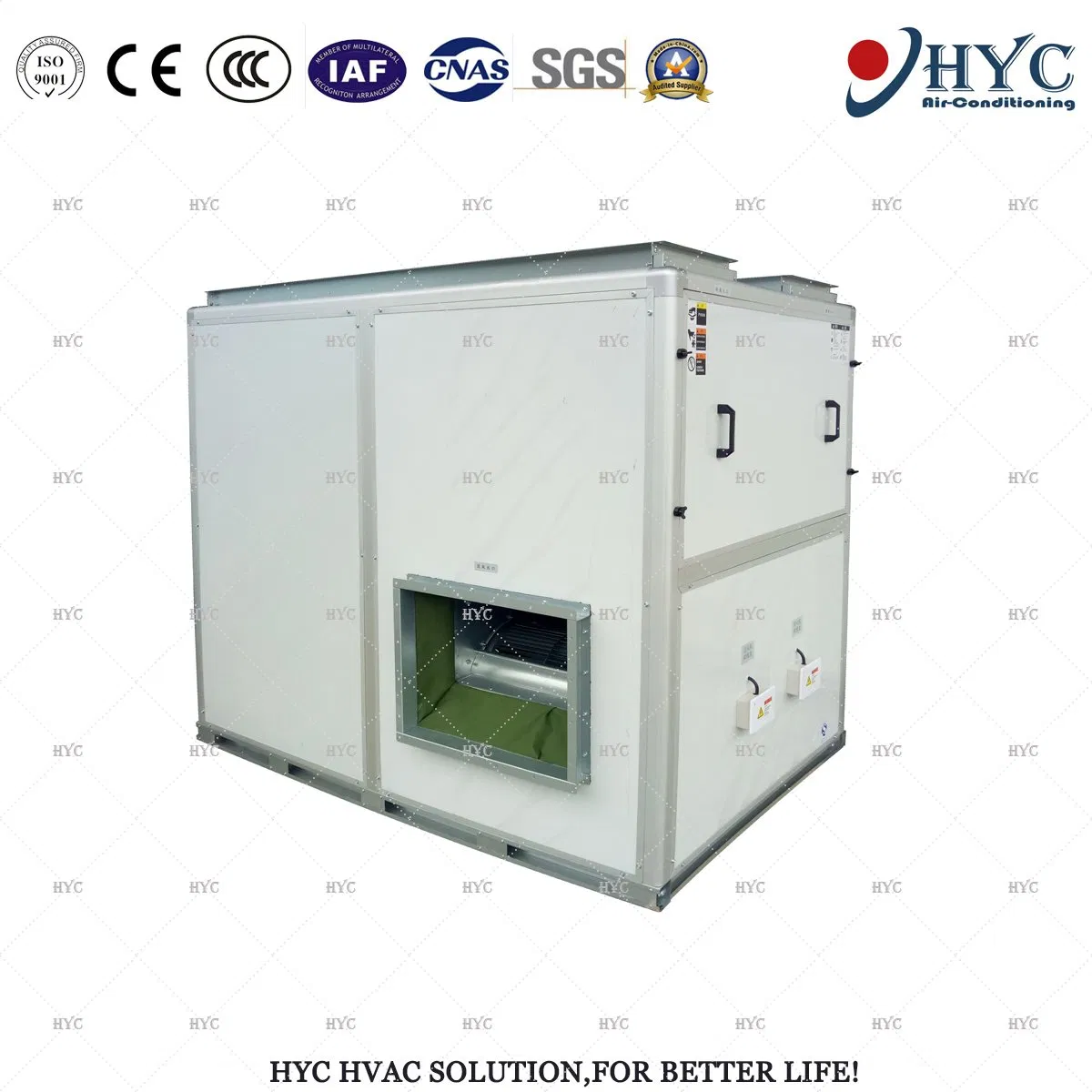 Commercial Energy Efficient 75% Heat Recovery Fresh Air Unit, Air Conditioning System