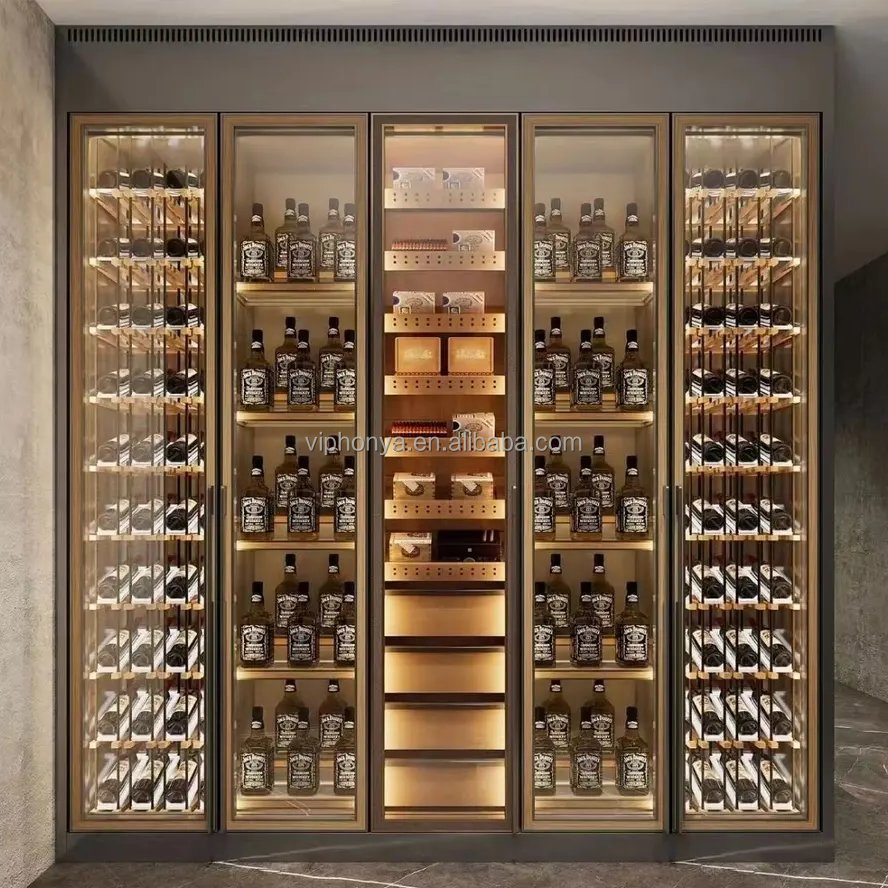 Elegant Wine Storage Solution with Advanced Climate Control