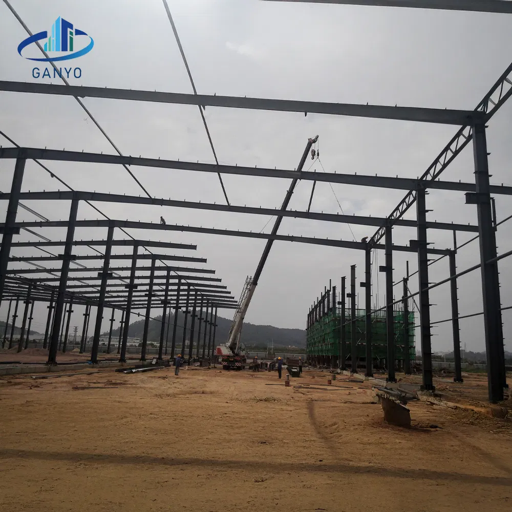 Comprehensive Steel Structure Workshop Construction Featuring Portal Frame Solutions