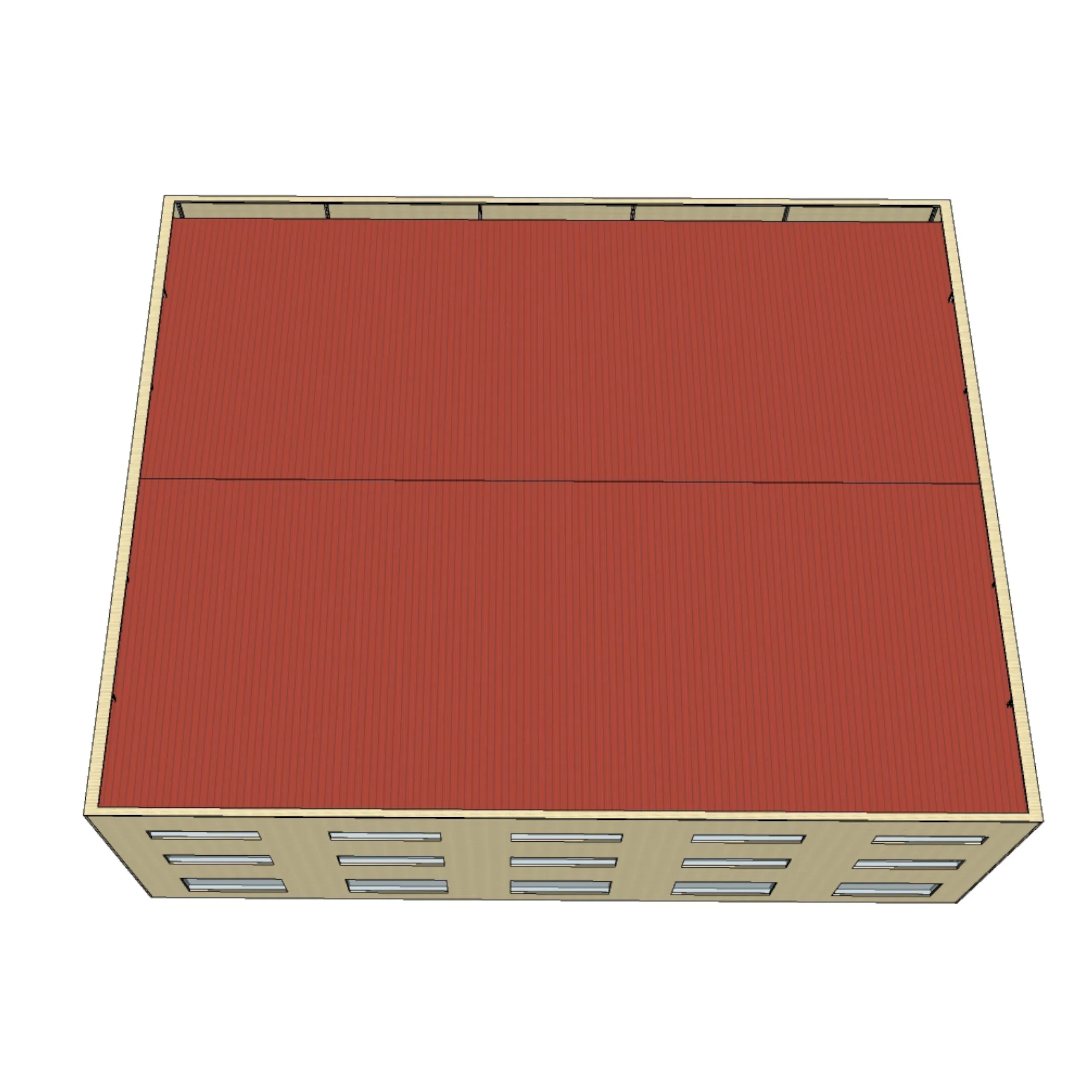 Quick Assembly Prefabricated China New Modern Wholesale Construction Material of Mid-Size Light Metal Steel Structure Factory Workshop with Crane Beams