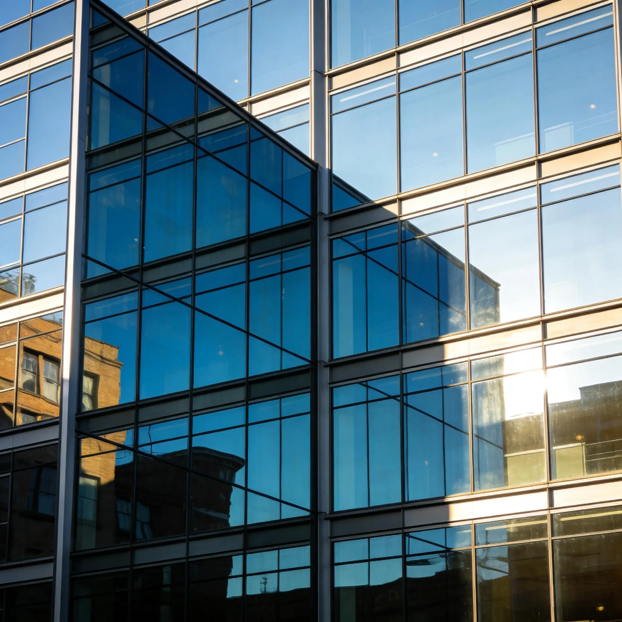 Versatile Glass Curtain Wall System with Aluminum Alloy Frame Options