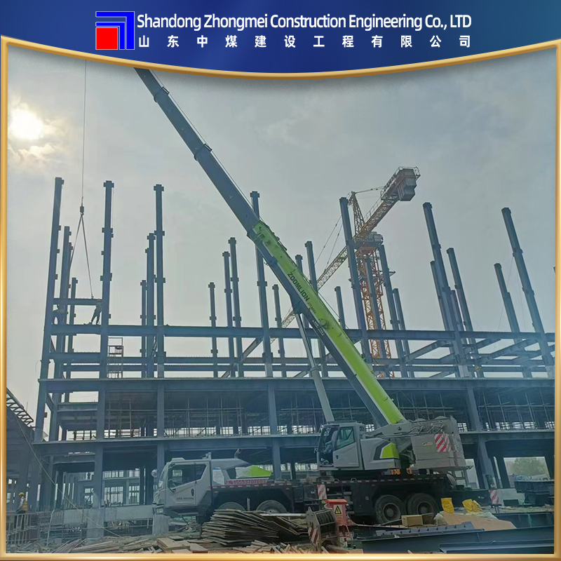 Precision Engineered Steel Structures for Building Materials Industry