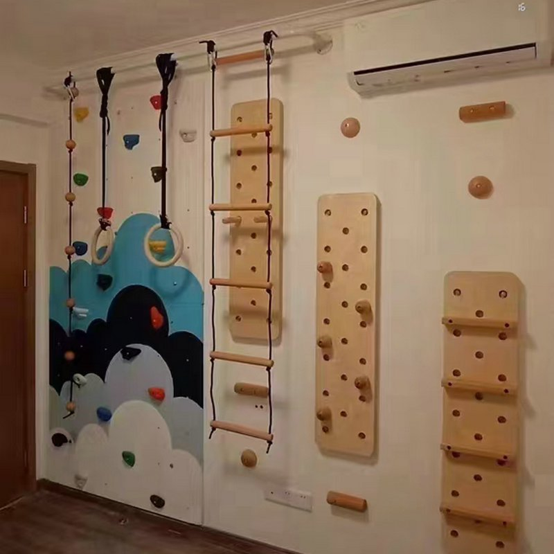 Children's Indoor and Outdoor Climbing Wall, Family Climbing Board, Youth Physical Fitness
