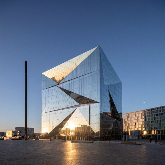 Skyscrape Waterproof Aluminium Frame Structural Double Tempered Glazing Unitized Glass Curtain Wall System