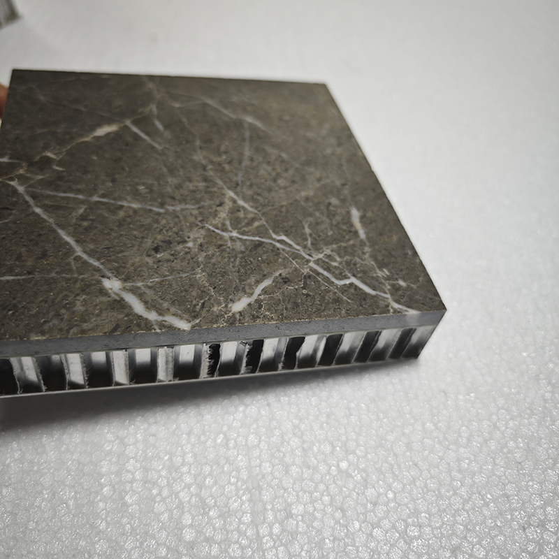 Thermal Insulation Lightweight Extreme Flatness Building Facades Composite Stone Honeycomb Panel