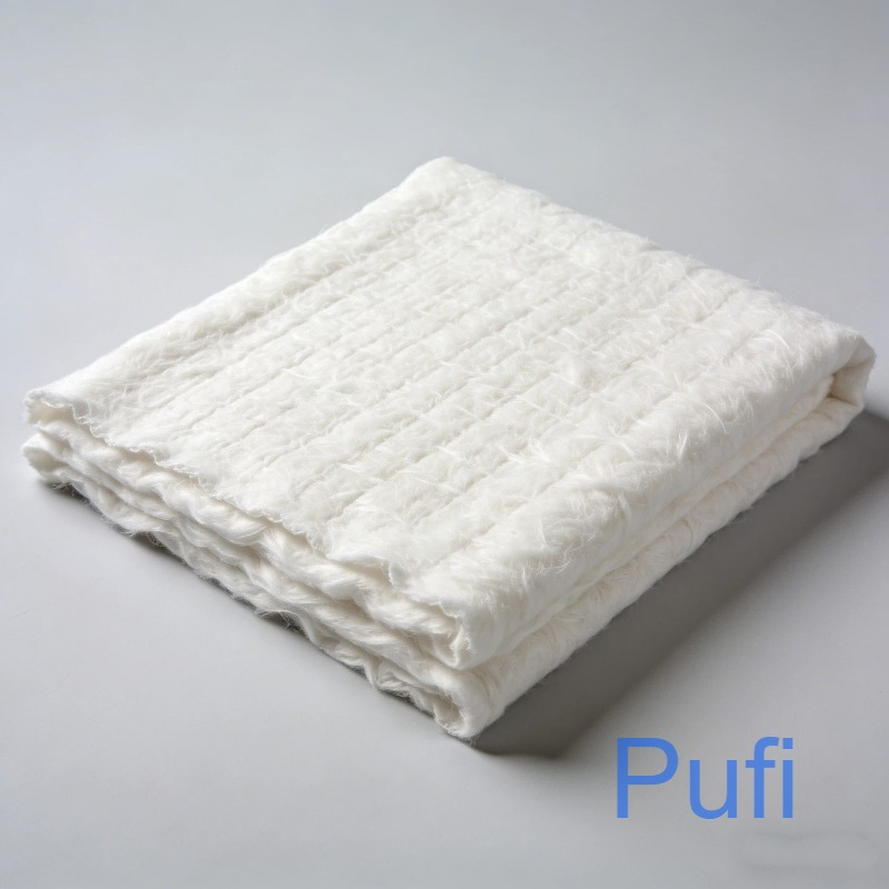 Factory Price 1260 Degree Refractory Alumina Silicate Needle Ceramic Fiber Insulation Blanket Thermal Insulation Material
