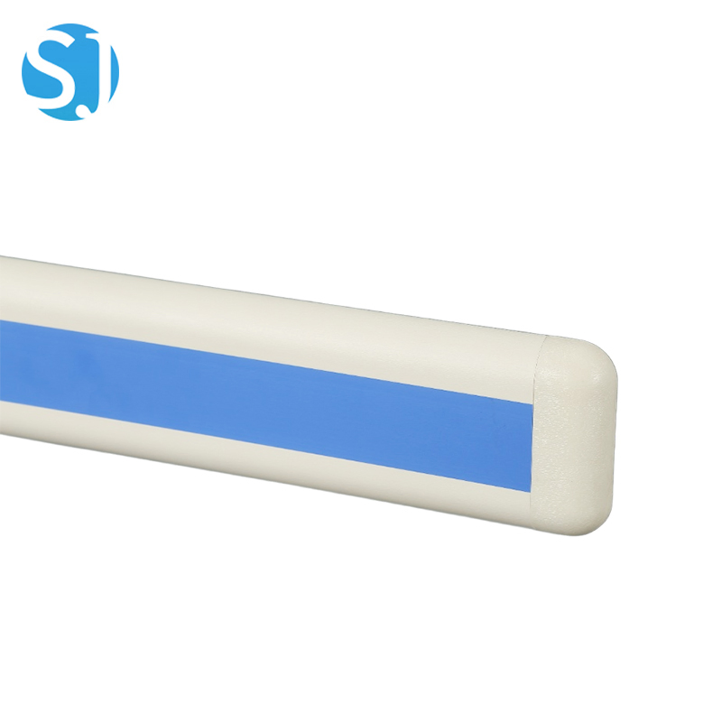 Hygienic Wall Guard Panels Aluminum Retainer Impact-Resistant Wall Protection Sheet Hospital Interior Wall Cladding