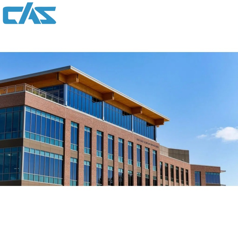 Recycled Content Brick Cladding Eco-Friendly Building Envelope with Industrial Chic Appeal