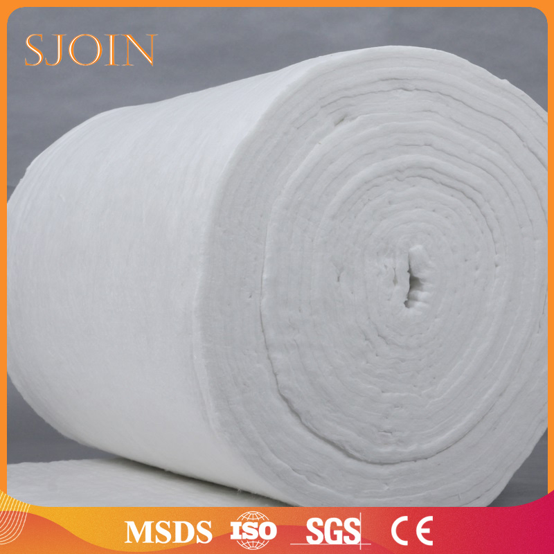 Ceramic Fibre Blanket 50mm Ceramic Fiber Blanket Thermal Insulation Material for Furnace Fire Resistant, Temperature 1260c 1430c Thermal Insulation