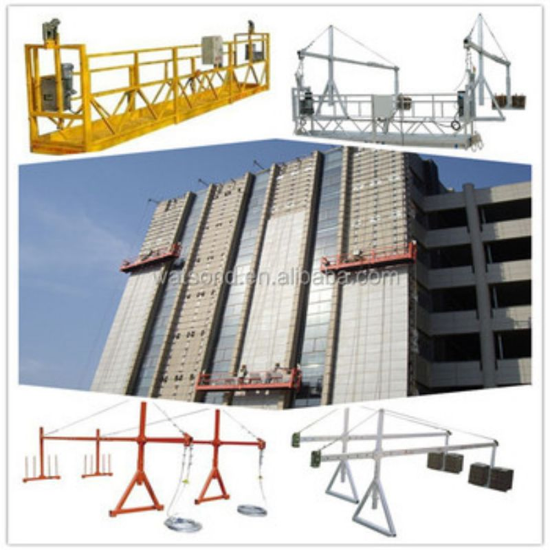 Zlp1000 Robust Aluminum Suspended Platform for Industrial-Strength Building Envelope Installations