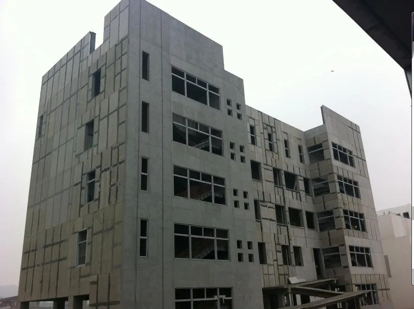 Heat Transfer Anti-Impact Steel Structure Outside Wall System