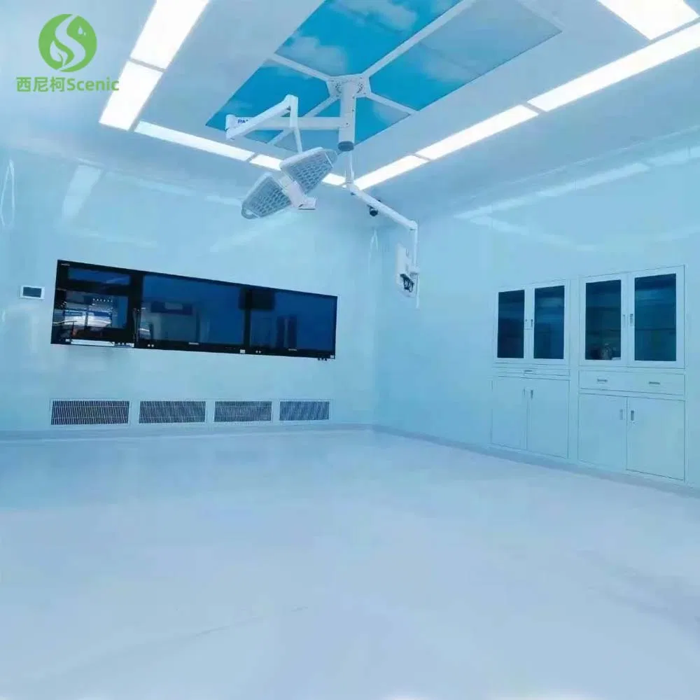 Custom Modular Operating Room Systems Featuring Cleanroom-Compliant Wall Panels, Ceiling Systems