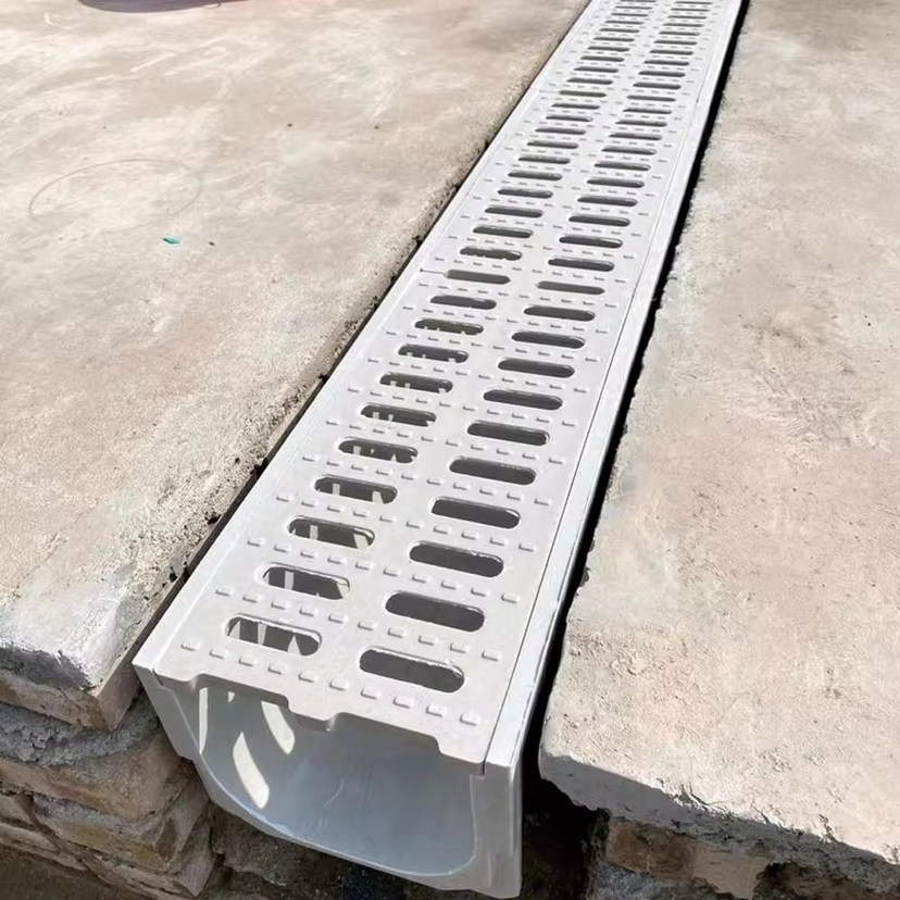 Durable FRP Polymer Drainage Ditch for Extreme Weather Conditions