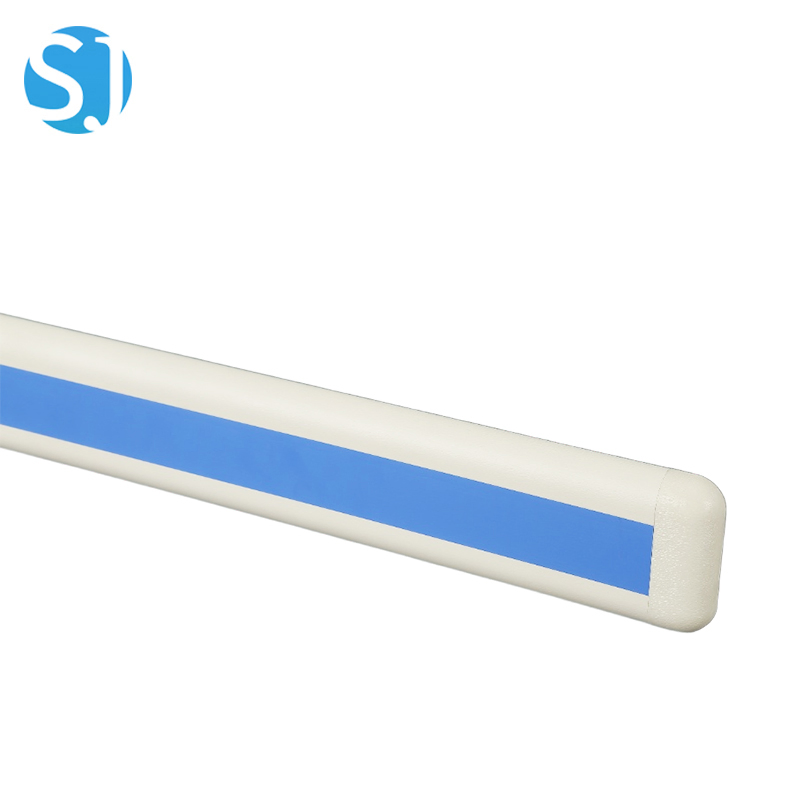 Hygienic Wall Guard Panels Aluminum Retainer Impact-Resistant Wall Protection Sheet Hospital Interior Wall Cladding