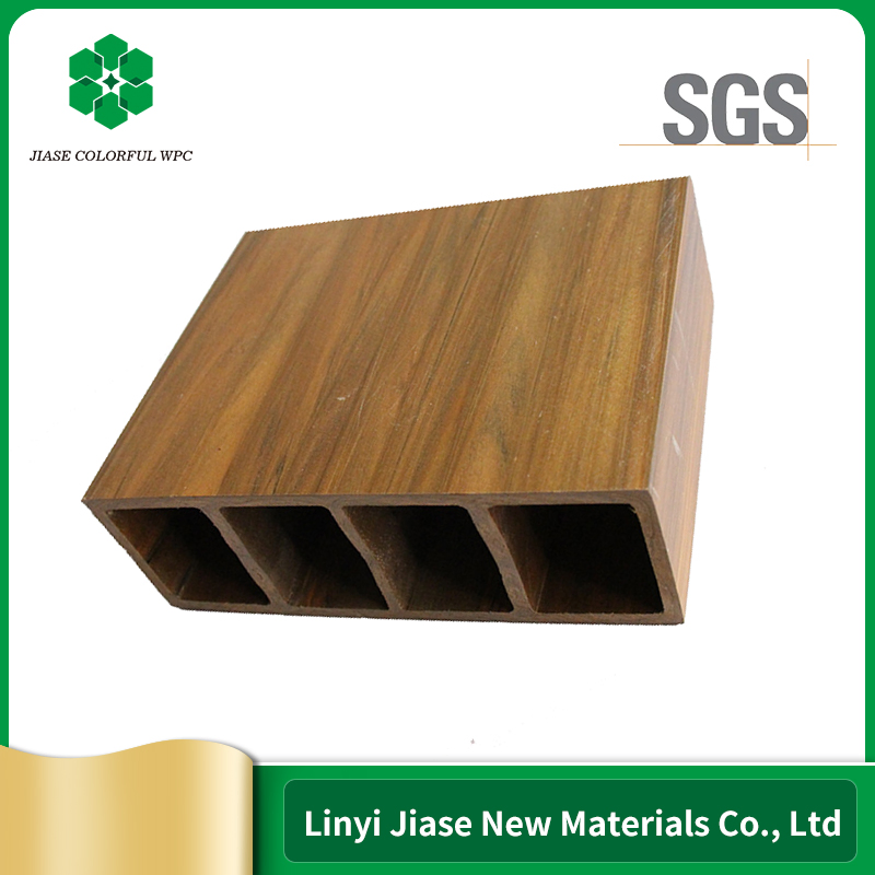 WPC Outdoor Pergola WPC Post Square Column WPC Board Decoration Materials