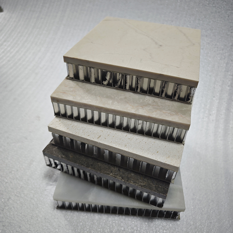 Thermal Insulation Lightweight Innovative Versatile Building Facades Composite Stone Honeycomb Panel