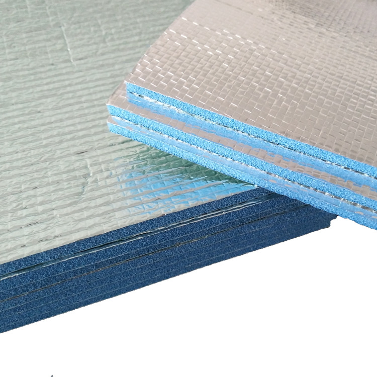 5% off Aislante Heat Barrier Aluminum Foil EPE / XPE Foam Roof Heat Insulation Material for House Roof Single or Double Sided Reflective Foam Thermal Insulation