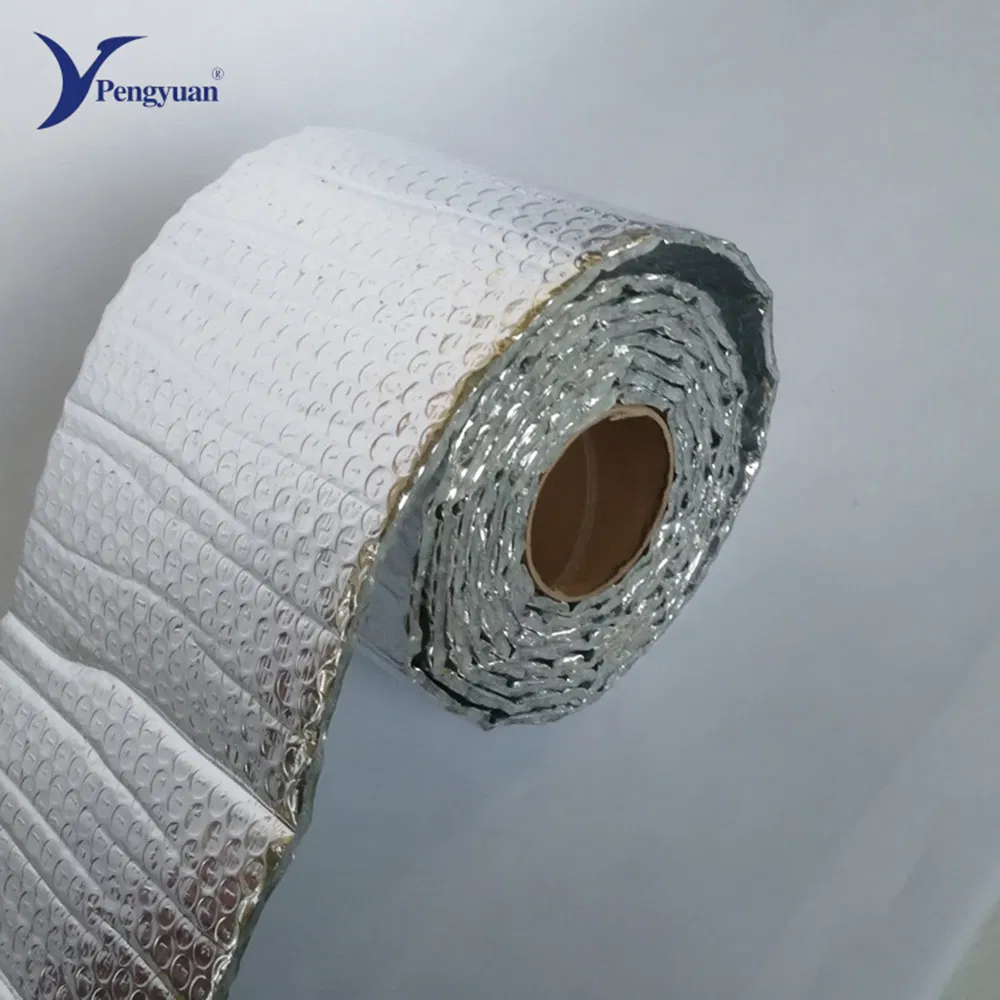 Fireproof Bubble Aluminum Foil Wrap Insulation Reflective Roofing Aluminum Foil Bubble Sound Heat Insulaion Building Material